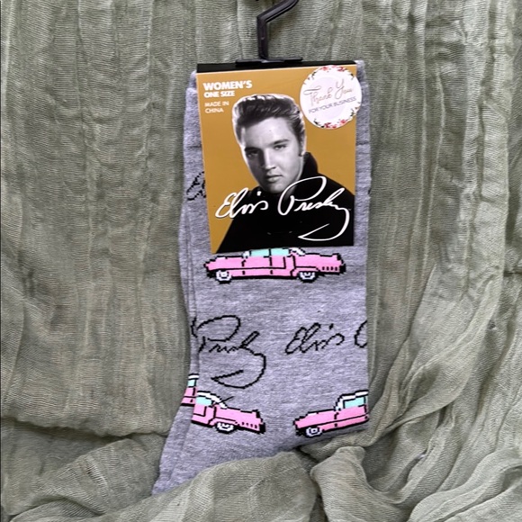 Accessories - Elvis Presley Crew Socks NWT
